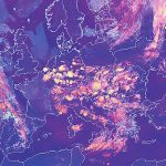 Bild-Sequenz vom 8. Juni: Die Unwetter-Front (helle Bereiche) war noch aktiv in Deutschland, zog weiter nach Italien und hat sich zu einigen schweren Stürmen entwickelt. Foto: Eumetsat
